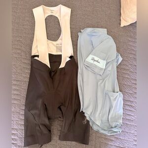 Women’s Rapha Cycling Kit, Size Small: Souplesse Jersey II + Core Bib Shorts
